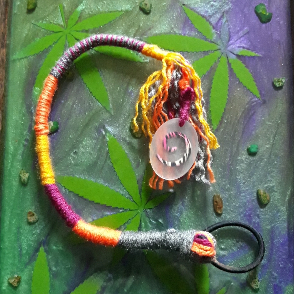 Festival hairwrap spiral
